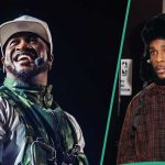 Peter Okoye of P-square Links up With Burna Boy, Hints at Collabo: "Hitting The Ground Running"