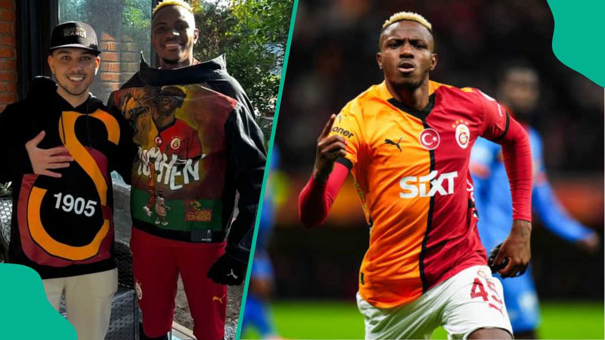 Victor Osimhen Honoured With Unique Gift From Passionate Galatasaray Fan