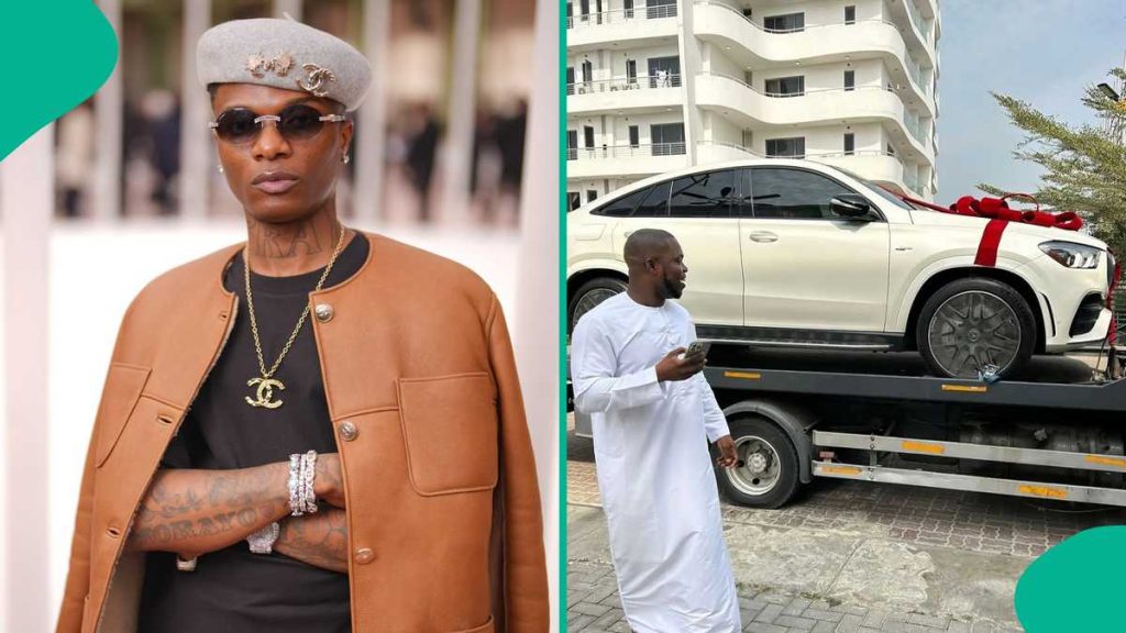 Wizkid Buys Benz Worth Millions of Naira for His PA Femmy, Video Goes Viral: "Biggest Doings"