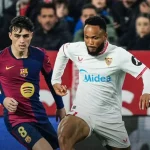 Ejuke Subbed On As Sevilla Suffer 4-1 Home Loss To Barcelona