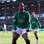 Tijani Celebrates First Plymouth Argyle's Goal